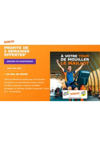 Prospectus Basic-Fit Lille Montebello : Profite de 2 semaines offertes