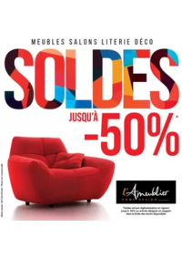 Prospectus L'ameublier VOUJEAUCOURT : L’été est là… et votre intérieur aussi mérite sa dose de soleil !