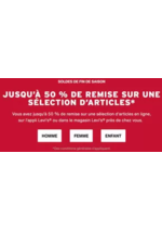 Promos et remises  : usqu’à 50 % de remise sur une sélection d’articles