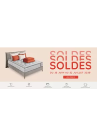 Prospectus Maison de la Literie Saint-Herblain : Jusqu'à -30% de réduction sur nos matelas et sommiers, fabriqués en France.