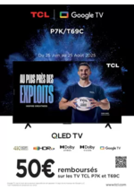 Prospectus MDA : TCL 50€ remboursés
