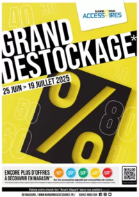 Prospectus Narbonne Accessoires PLOUGOUMELEN : Grand destockage