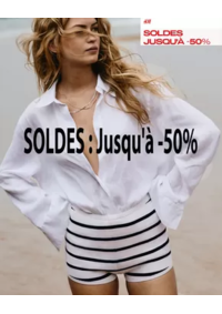 Prospectus H&M Paris Porte Lescot Niveaux-1 -2 -3 : SOLDES jusqu'à -50 %