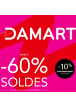 Prospectus Damart : SOLDES jusqu’à -60% sur une sélection d’articles