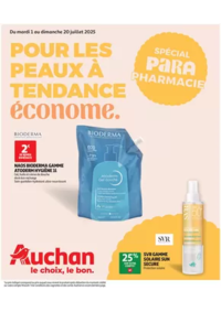Prospectus Auchan Val d'Europe Marne-la-Vallée : Pour les peaux à tendance économe