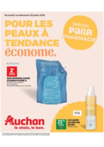 Prospectus Auchan : Pour les peaux à tendance économe