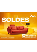 Prospectus Monsieur meuble : Soldes d'été