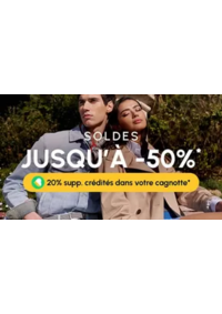 Prospectus Printemps Paris Haussman : Soldes : Jusqu'à -50%
