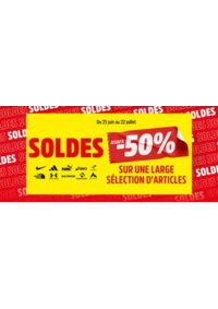 Prospectus Intersport PONTAULT COMBAULT : SOLDES jusqu'à -50 %