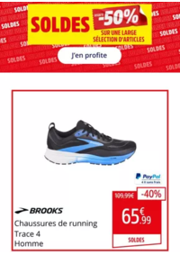 Prospectus Go Sport Paris Les Halles : SOLDES jusqu'à -50 %