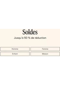 Prospectus GANT La Madeleine : Soldes Jusqu’à 50 % de réduction