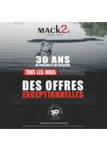 Promos et remises  : Ce mois-ci découvrez une NOUVELLE sélection de produits de la marque Mack2 à un prix EXCEPTIONNEL !