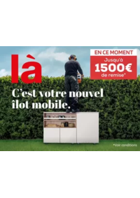 Prospectus cuisinella DECHY : L'îlot qui suit toutes vos envies, même passagères