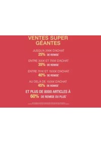 Prospectus MAUBOUSSIN TROYES : VENTES SUPER GÉANTES