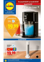 Promos et remises  : Ne manquez pas des offres jusqu'à -65% en supermarché Lidl ce jeudi !