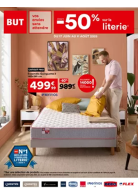Prospectus But Lecousse : Jusqu'à -50% sur la literie