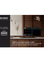 Promos et remises  : OFFRE ASKO : jusqu'à 300€ remboursés !