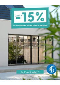 Prospectus Tryba QUEVEN Rue Lavoisier ZA du Mourillon : Jusqu’à -15% sur fenêtres, volets, portes et pergolas
