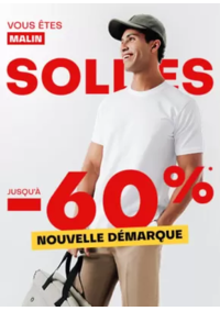 Prospectus Jules ST JEAN DE LA RUELLE : Soldes Nouvelle démarque jusqu'à -60%