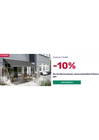 Prospectus K par K ORLÉANS : -10% Sur les Stores bannes, stores bannettes & Stores ZIP*