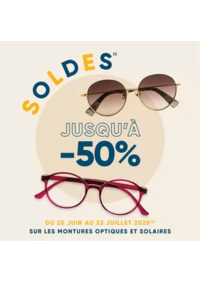 Prospectus Les opticiens mutualistes COURNON D AUVERGNE : Soldes