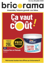 Prospectus Bricorama : Ça vaut le cout!
