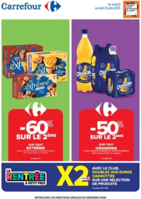 Prospectus Carrefour SAINT JEAN DE VEDAS : -50% SUR LE 2ÈME SUR TOUT EXTRËME