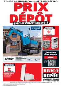 Prospectus Brico Dépôt MONTBELIARD : Spécial chantiers d'été !