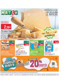 Prospectus Supermarchés Match Puttelange-aux-Lacs : VOS PROMOS de l'été