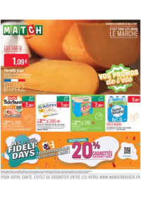 Prospectus Supermarchés Match Douai Warenghien : VOS PROMOS de l'été