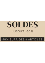 Promos et remises  : SOLDES jusqu'à -50 %