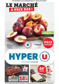 Prospectus Hyper U FONTENAY LE COMTE : Le marché à prix bas!