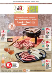 Prospectus Maximarché Sancey le long : Engagés pour soutenir NOS PARTENAIRES LOCAUX.
