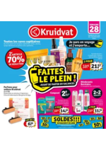 Promos et remises  : Dépliant Kruidvat