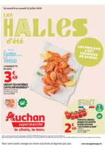 Prospectus Auchan Supermarché : Les halles d'été, les prix bas c'est toujours de saison