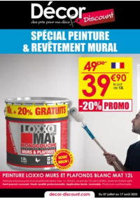 Prospectus Décor Discount Montélimar : SPÉCIAL PEINTURE & REVÊTEMENT MURAL