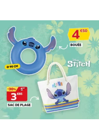 Prospectus Gifi : Direction la plage avec Stitch