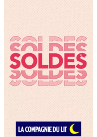 Prospectus La Compagnie du lit Saint Herblain : SOLDES