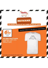 Prospectus Netto Saint-Vincent-de-Tyrosse : OFFRES DESTOCKAGE