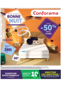 Prospectus Conforama DIJON -  QUETIGNY LES DIJON : Bonne Nuit