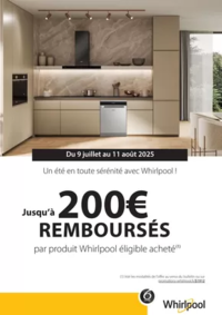 Prospectus Copra PEIPIN : WHIRLPOOL vous rembourse jusqu'à 200€