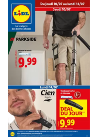 Prospectus Lidl BRETEUIL : Profitez de la vente Parkside chez Lidl, des outils à prix malins pour les bricoleurs !