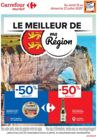 Prospectus Carrefour Market BOURGES 114 AVENUE DE DUN SUR AURON : LE MEILLEUR DE MA REGION NORMANDIE