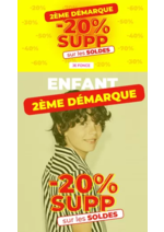 Prospectus Dégriff'Stock : Deuxième démarque soldes Jusqu'à -20%