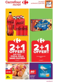 Prospectus Carrefour Market MARSEILLE Belle de Mai : 2+1 OFFERT