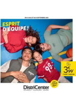 Prospectus distri-center : ESPRIT D'ÉQUIPE !