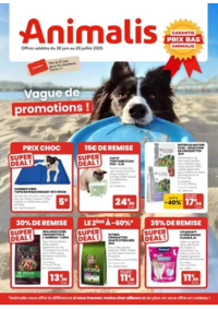 Prospectus Animalis Villebon-sur-Yvette : Vague de promotion !