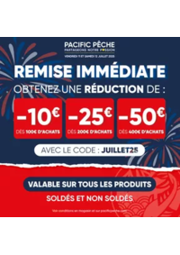 Prospectus Pacific Pêche NANTES - ST HERBLAIN : OFFRE SPECIALE REMISE IMMEDIATE