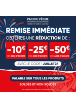 Prospectus Pacific Pêche : OFFRE SPECIALE REMISE IMMEDIATE