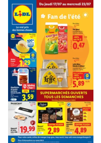 Prospectus Lidl OZOIR LA FERRIERE : Profitez d'une sélection de produits Lidl pour des repas ensoleillés à prix minis !